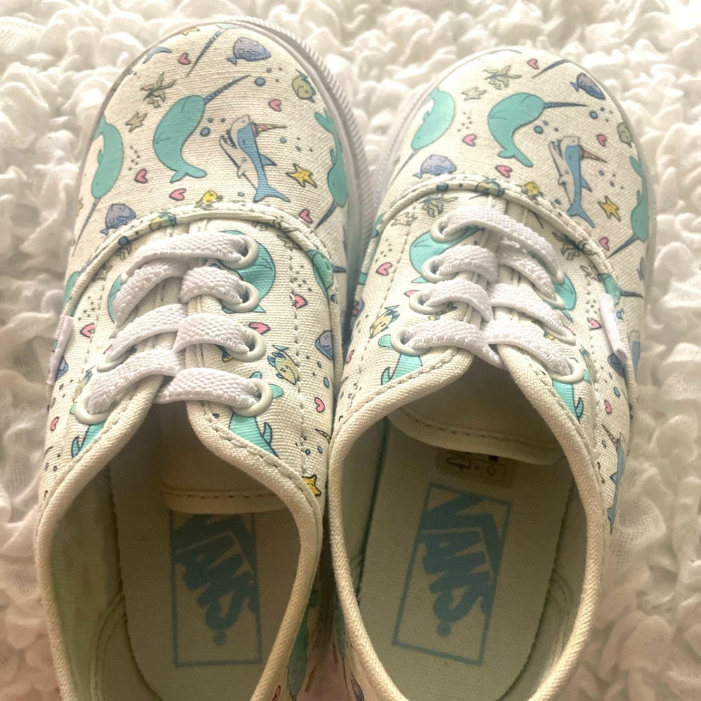 Brand new toddler 8.5 Vans!